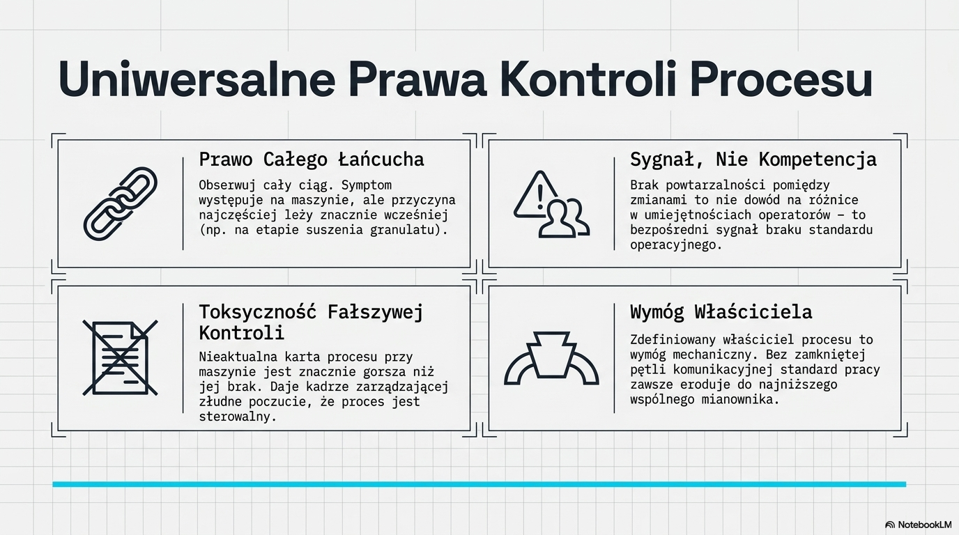 Uniwersalne prawa kontroli procesu