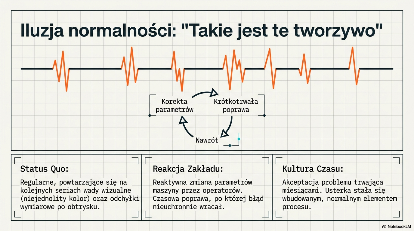 Iluzja normalności — cykl korekty parametrów bez trwałej poprawy