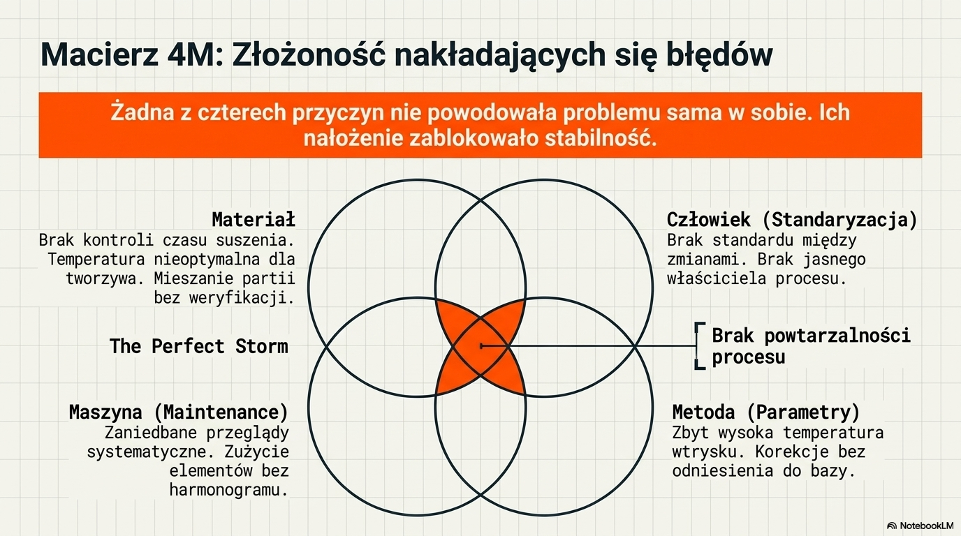 Macierz 4M — złożoność nakładających się błędów